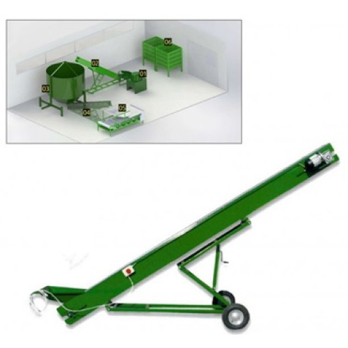 Конвейер для грецких орехов