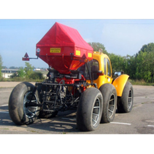 Самоходный разбрасыватель минеральных удобрений rosa (на колесах сверхнизкого давления )