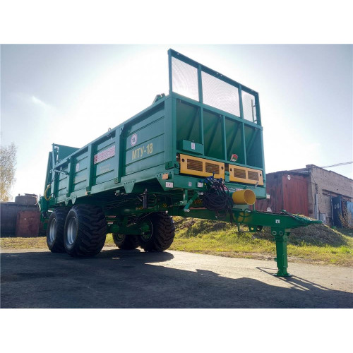 Машина для внесения твердых органических удобрений МТУ-18