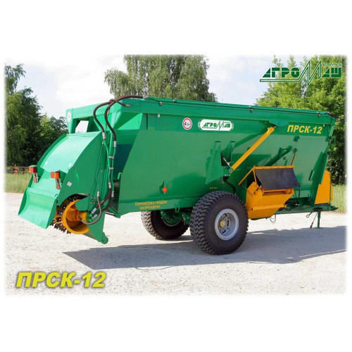 Кормораздатчик ПРСК-12 с загрузочной фрезой