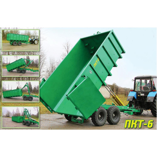 Полуприцепы тракторные ПКТ-6 и ПКТ-6-1