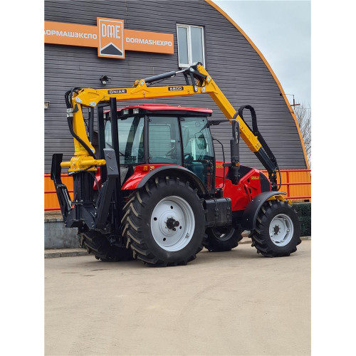 Лесной манипулятор на базе трактора БЕЛАРУС