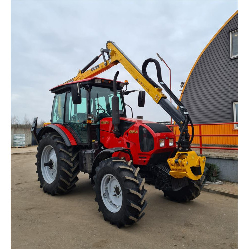 Лесной манипулятор на базе трактора БЕЛАРУС