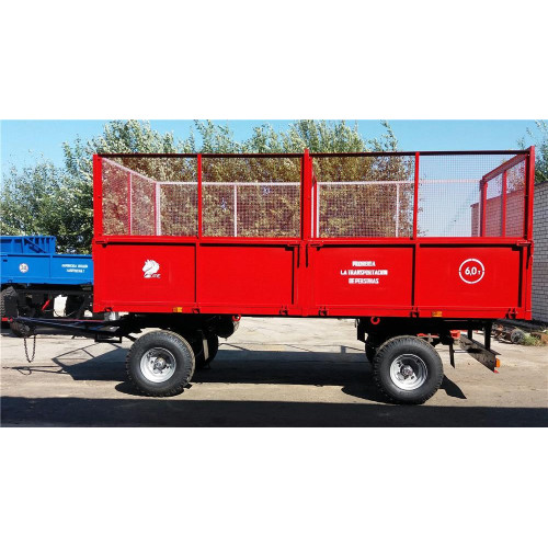 Прицеп тракторный самосвальный 2ПТС-6 для перевозки штучных и объёмных грузов
