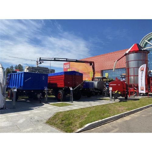 Прицепы тракторные самосвальные 2ПТС-10НТ и 2ПТС-10НТП